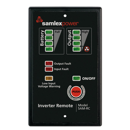 SAMLEX AMERICA Samlex SAM-RC SAM Series Optional Remote Control SAM-RC